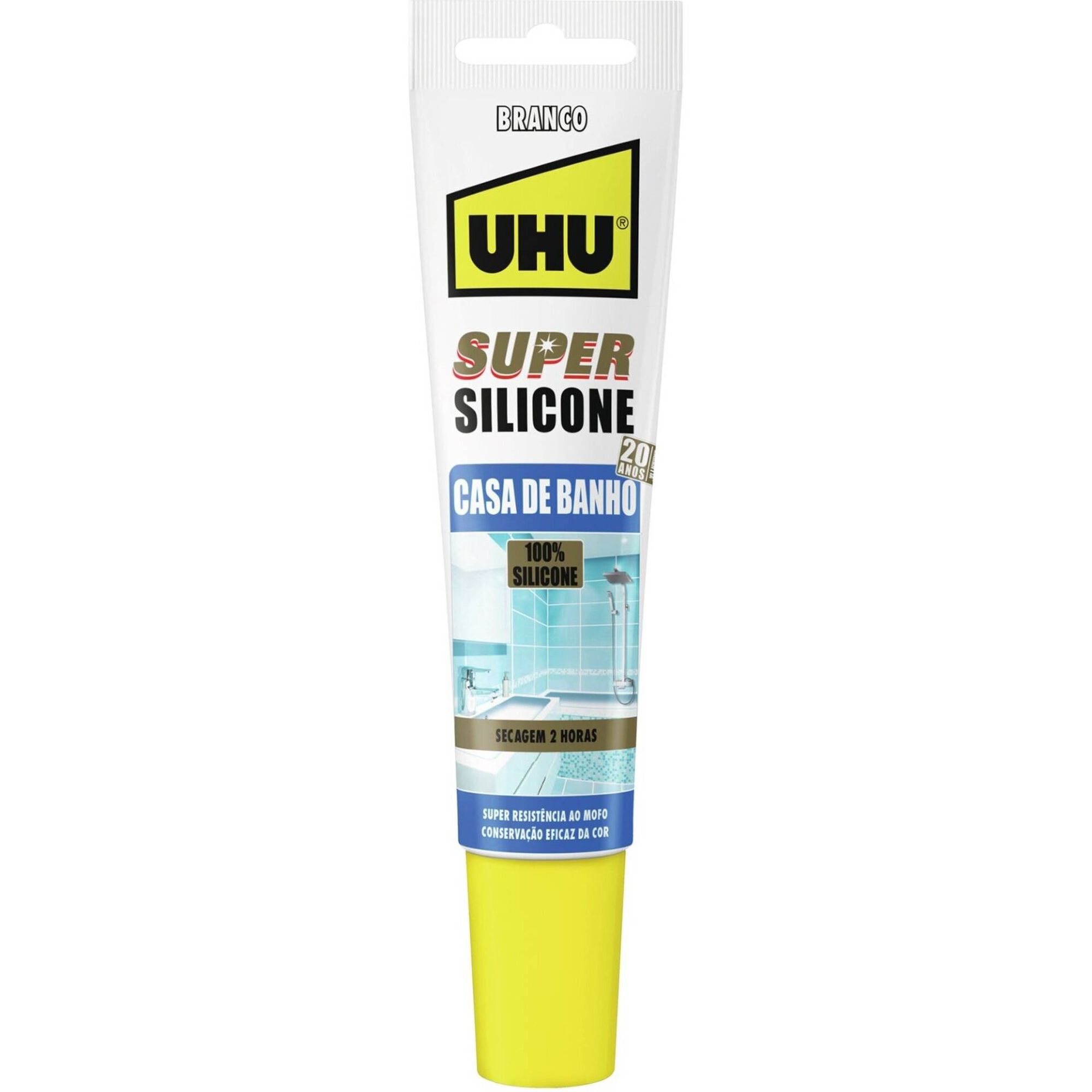 Super Silicone WC Branco UHU