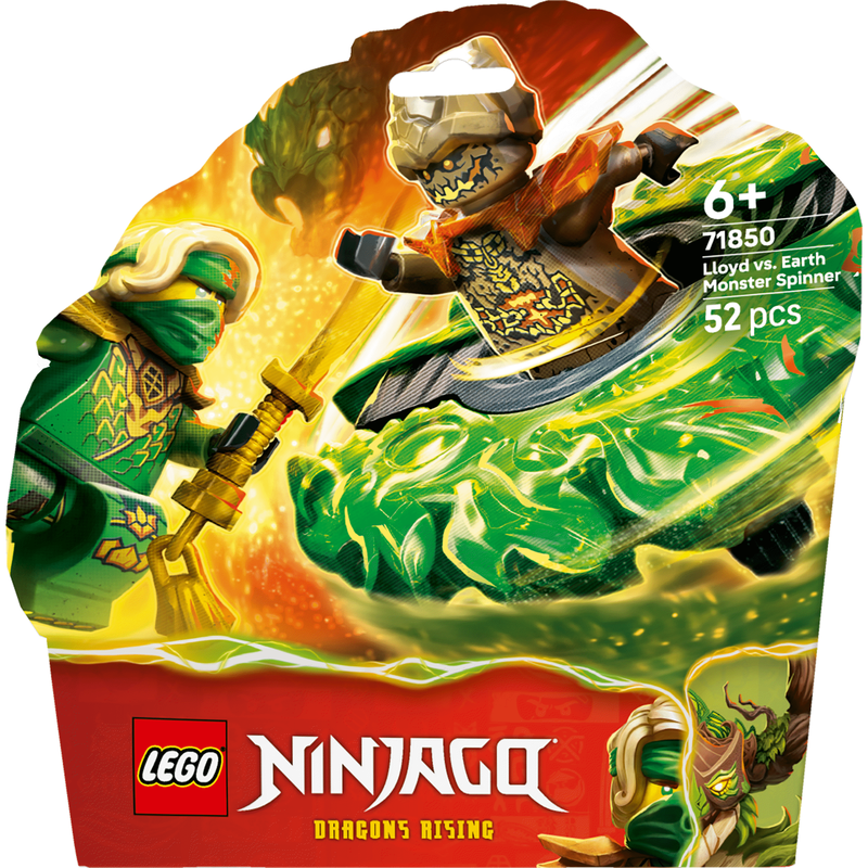 LEGO Ninjago - Lloyd contra Spinner de Monstro de Terra - 71850