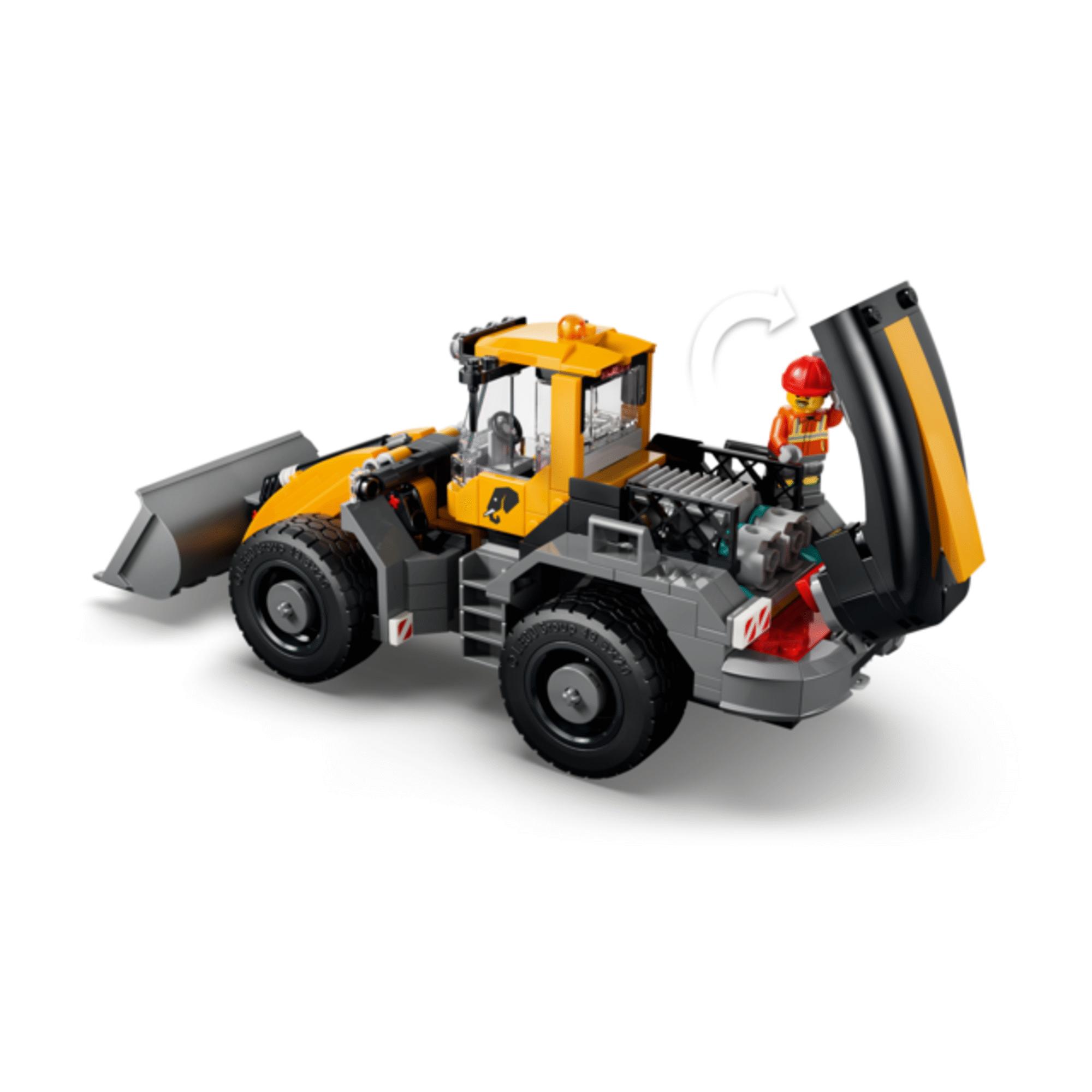 LEGO City - Cami&atilde;o Basculante e Empilhadora Frontal - 60494