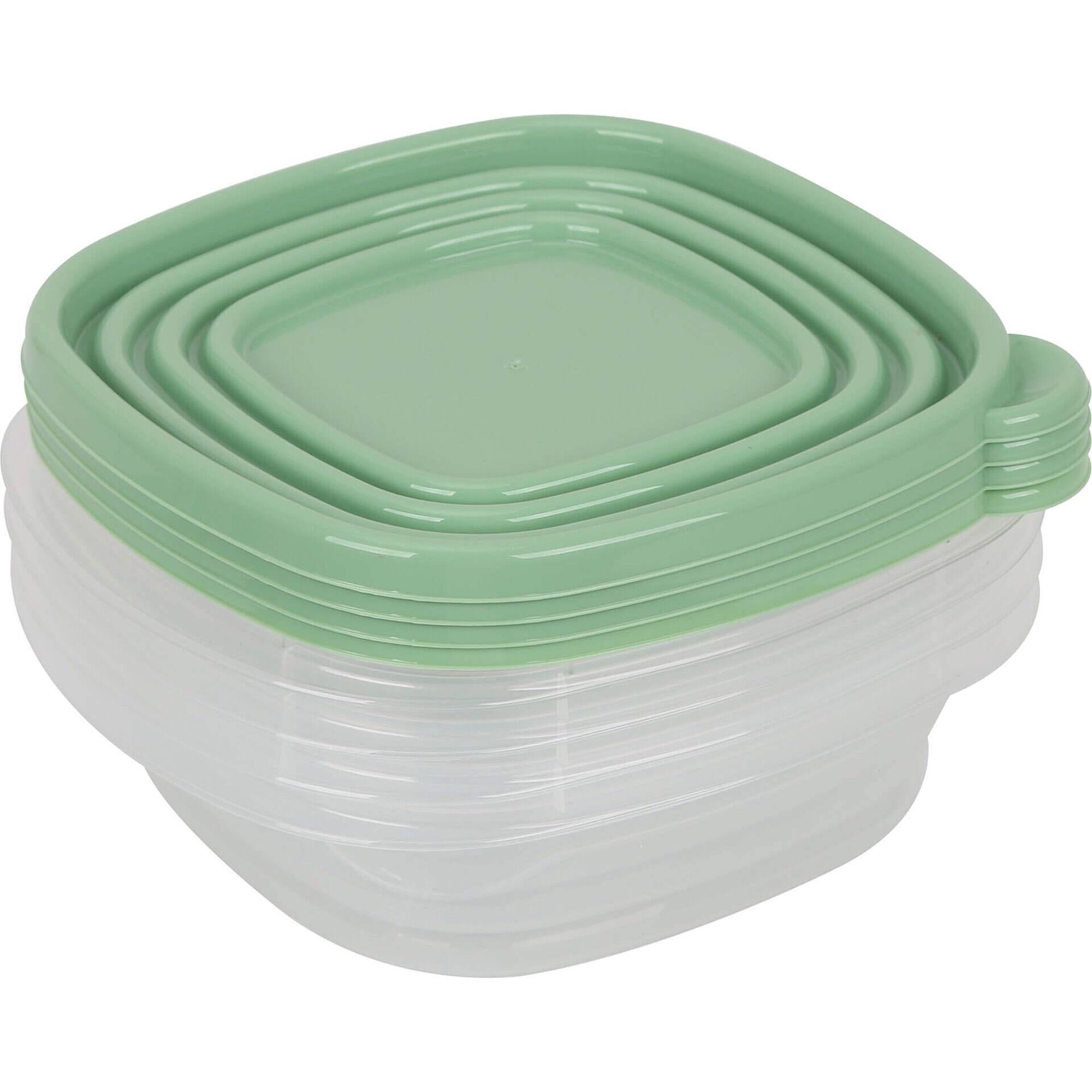 Conjunto 4 Caixas Herm&eacute;ticas 0,67L Bazar&atilde;o