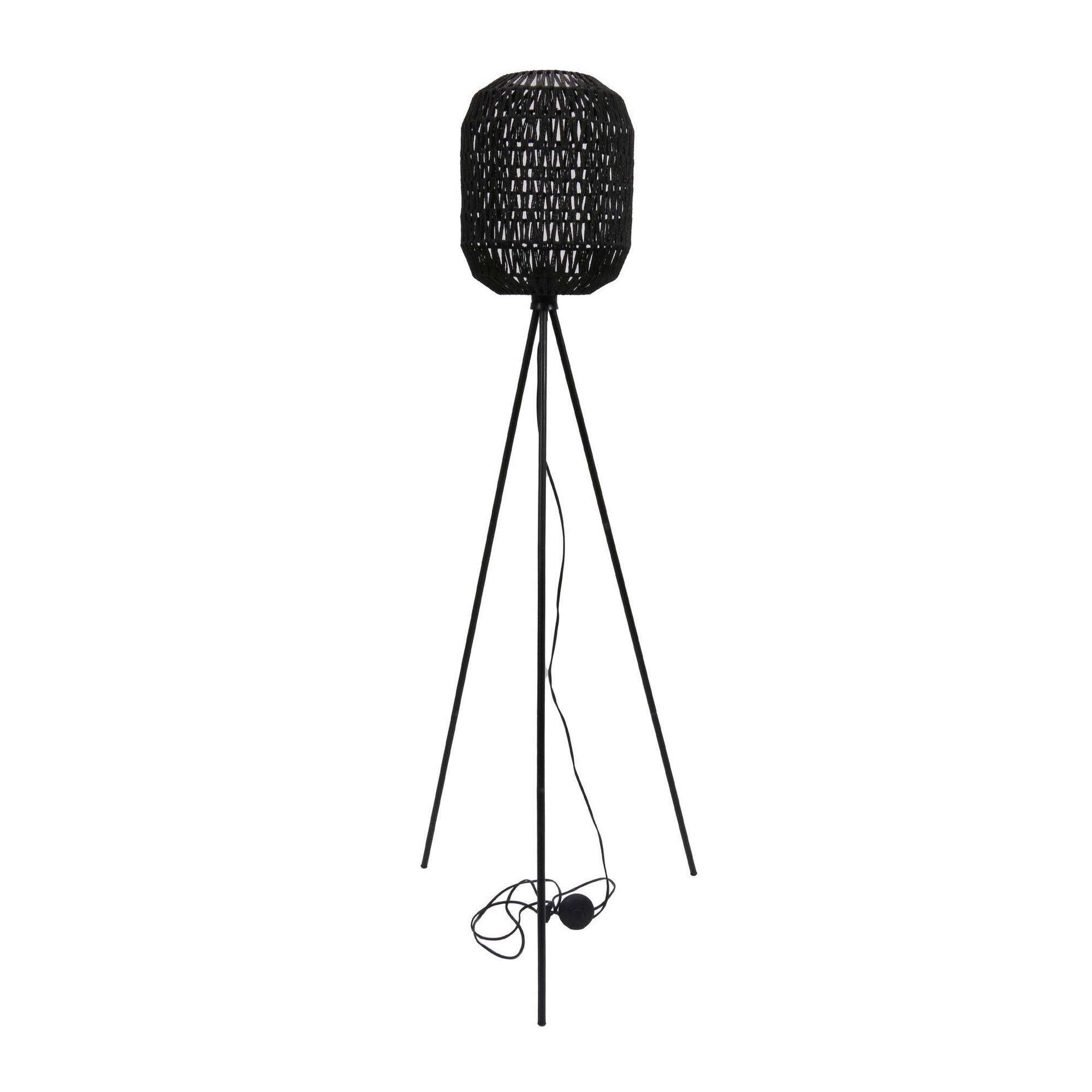 Candeeiro de Chão Metal Preto O´Neill