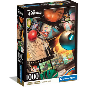 Clementoni - Puzzle Disney Classic Movies 1000 Peças