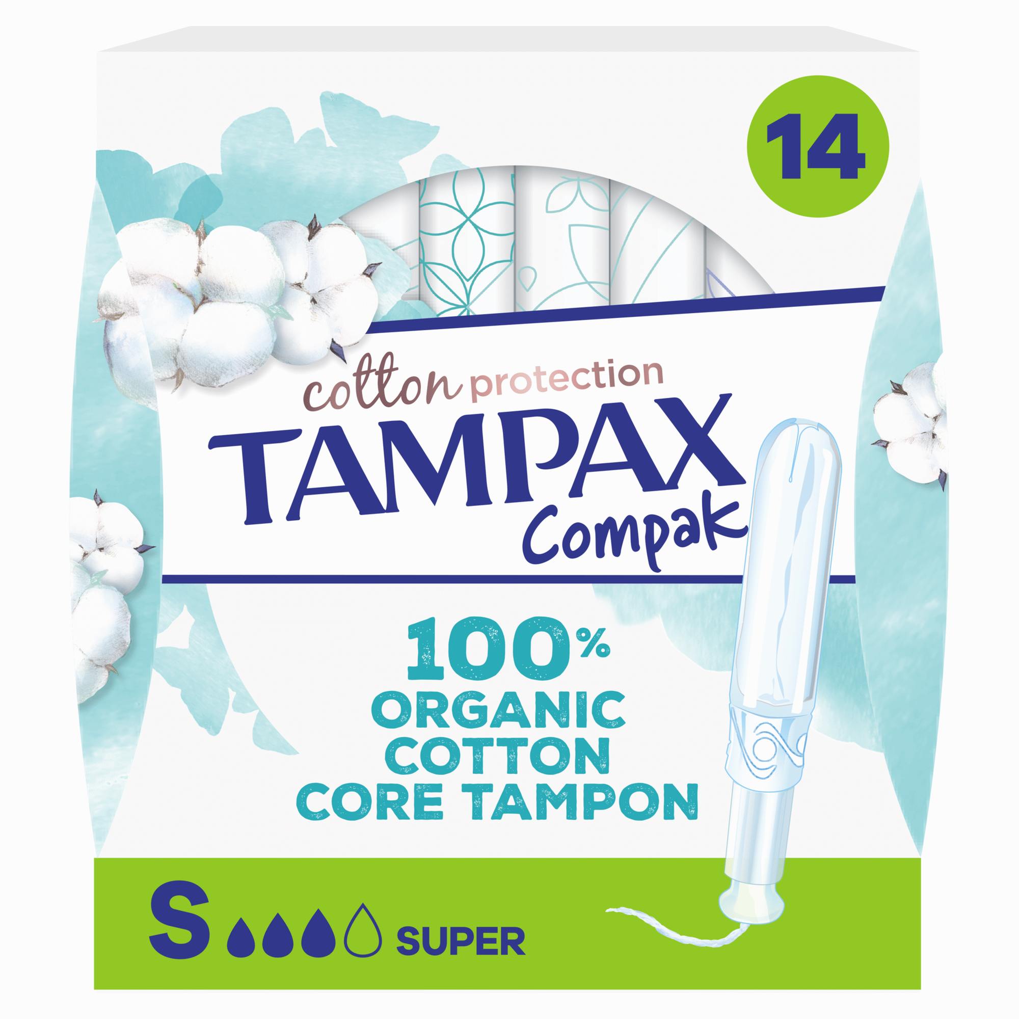 Tampão com Aplicador Cotton Protection Super