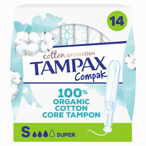 Tampão com Aplicador Cotton Protection Super Tampax