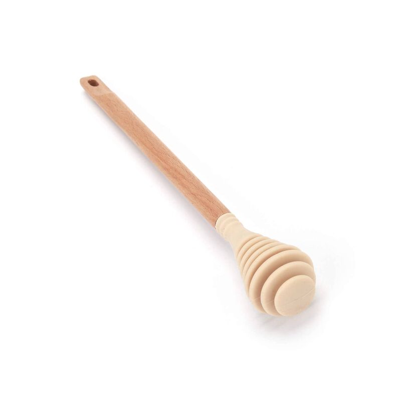 Mergulhão Mel Madeira e Silicone Bege Chefe Kasa