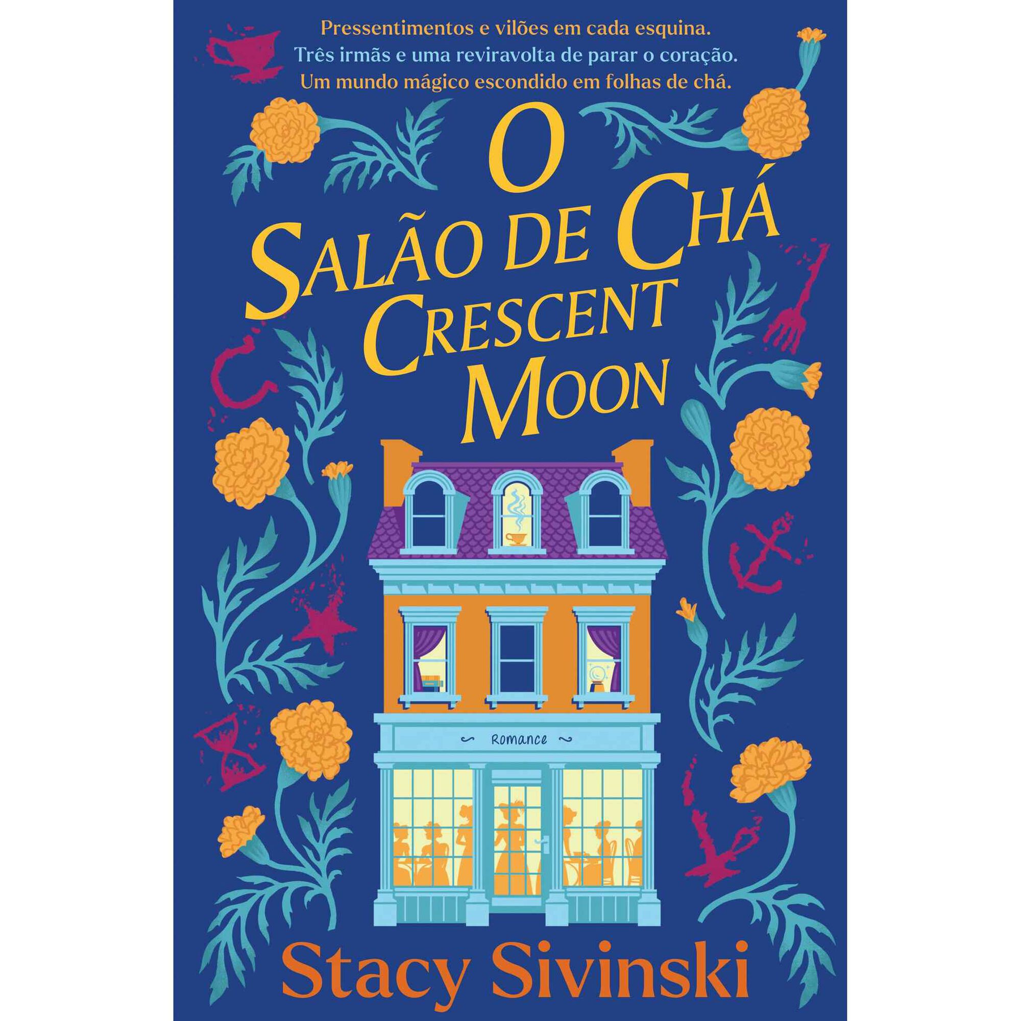O Sal&atilde;o de Ch&aacute; Crescent Moon de Stacy Sivinski