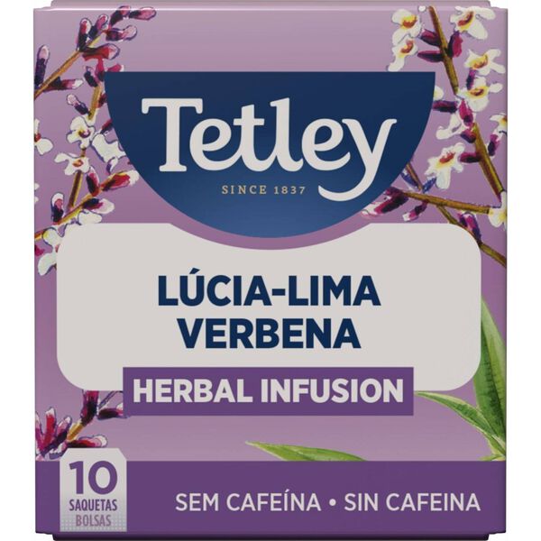 Infusão Lúcia-Lima Verbena Saquetas Tetley