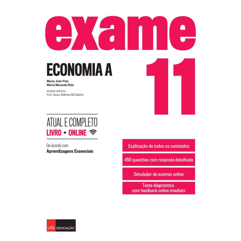 Exame - Economia A 11.º - Ano de LeYa