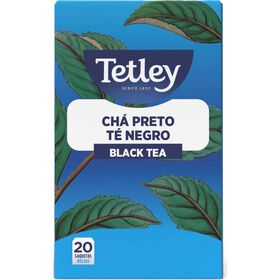 Ch&aacute; Preto Saquetas Tetley