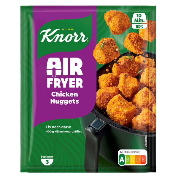 Tempero para Nuggets Frango Air Fryer Knorr