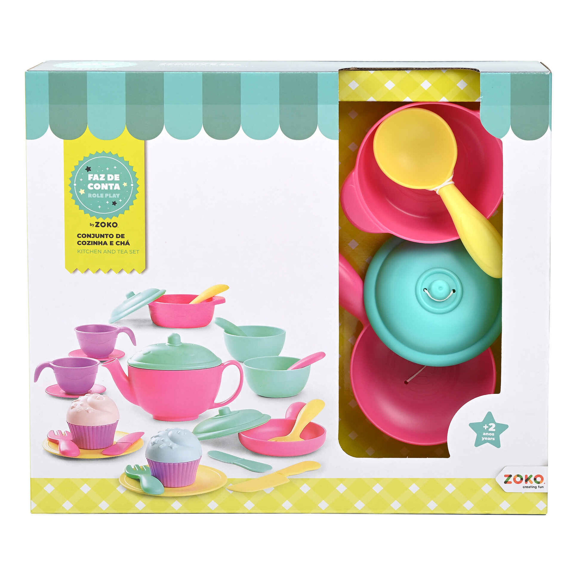 Conjunto de Cozinha e Chá Conjunto de Cozinha e Chá