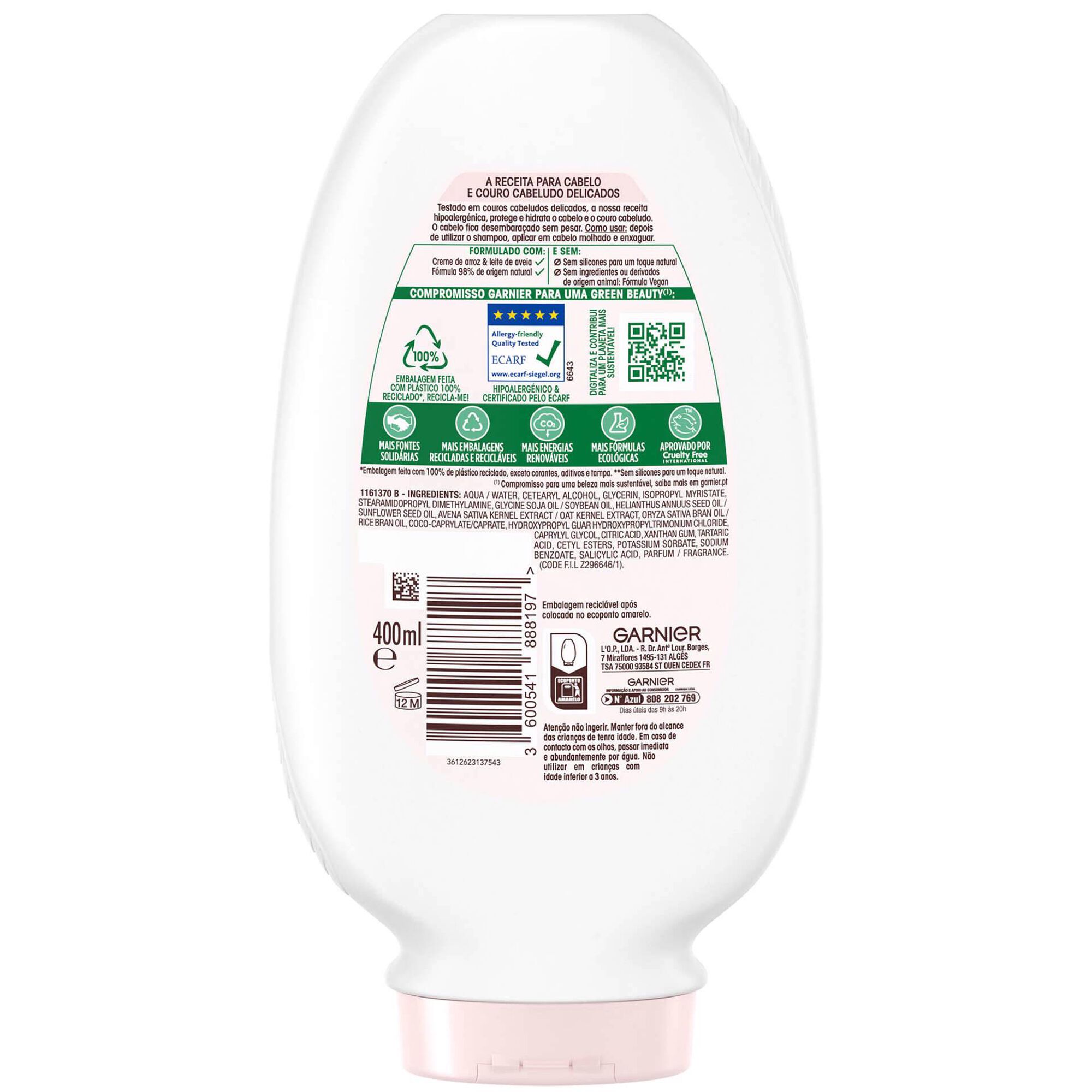 Condicionador Ultra Suave Delicadeza de Aveia