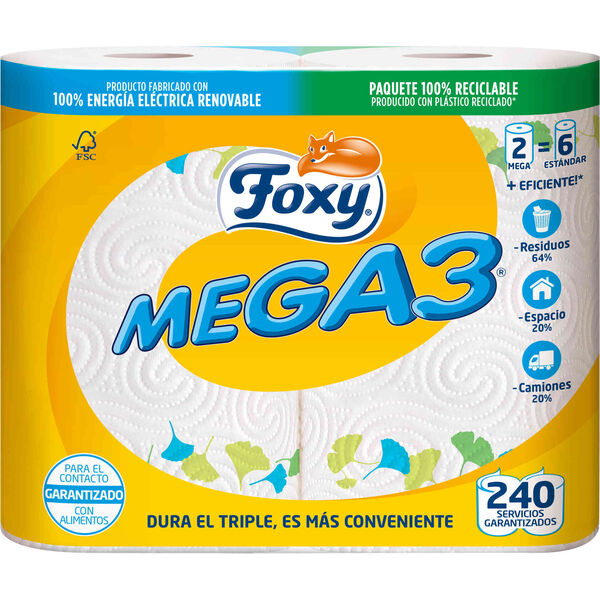 Rolo de Cozinha Mega 3 Foxy