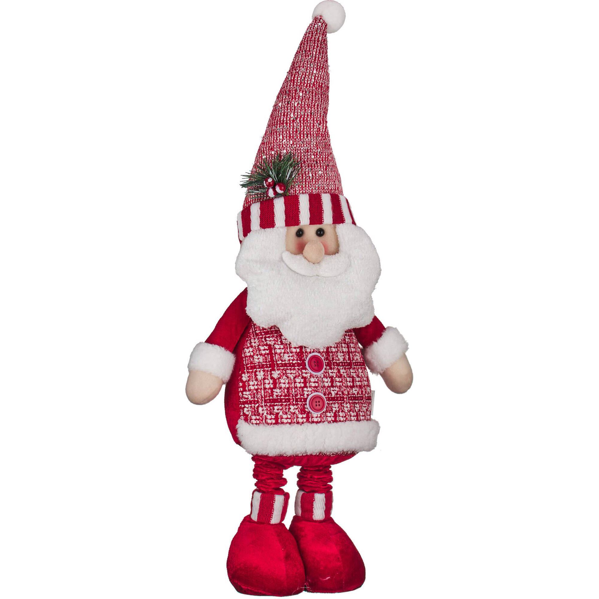 Pai Natal em Pé Veludo 70cm