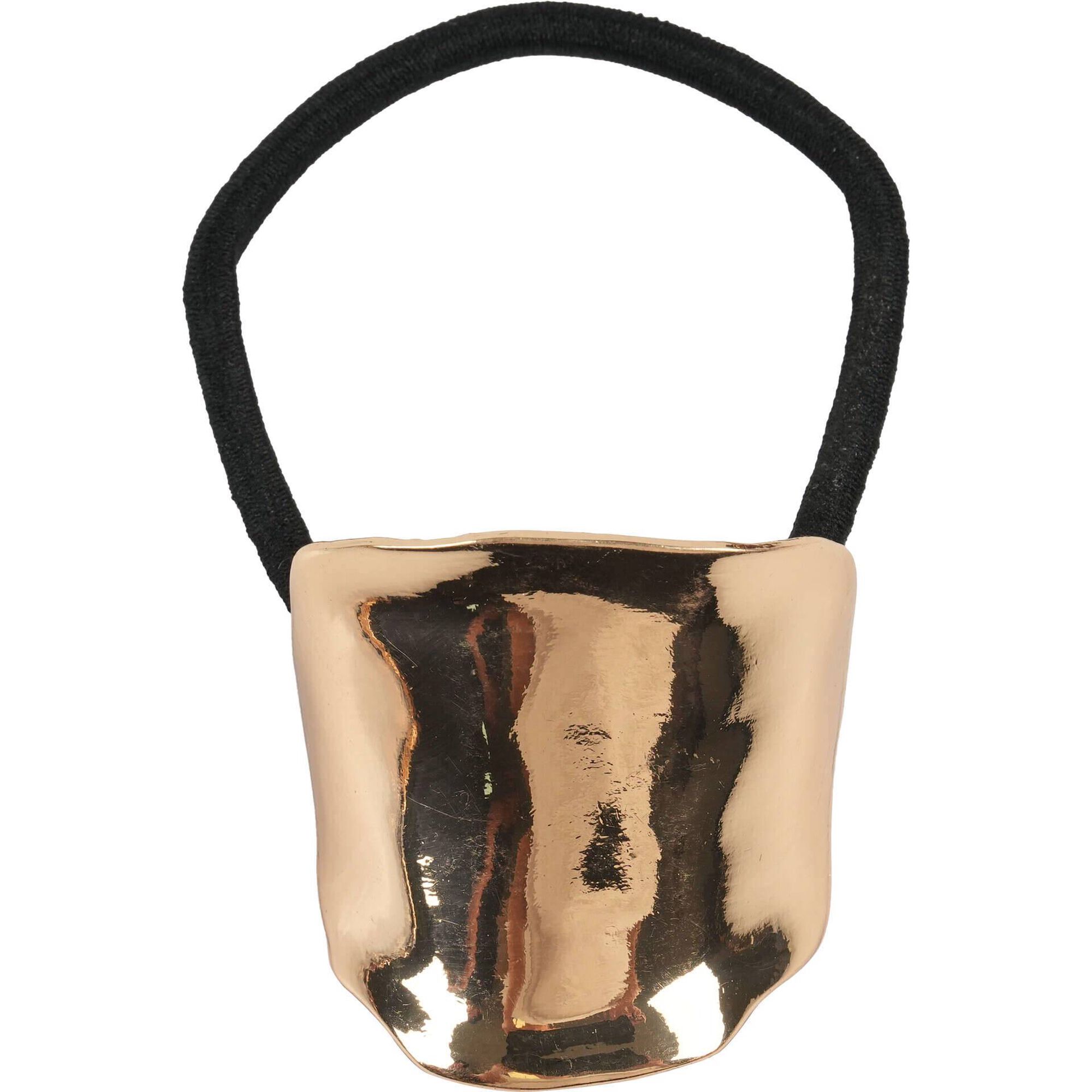 El&aacute;stico de Cabelo Dourado Bazar&atilde;o