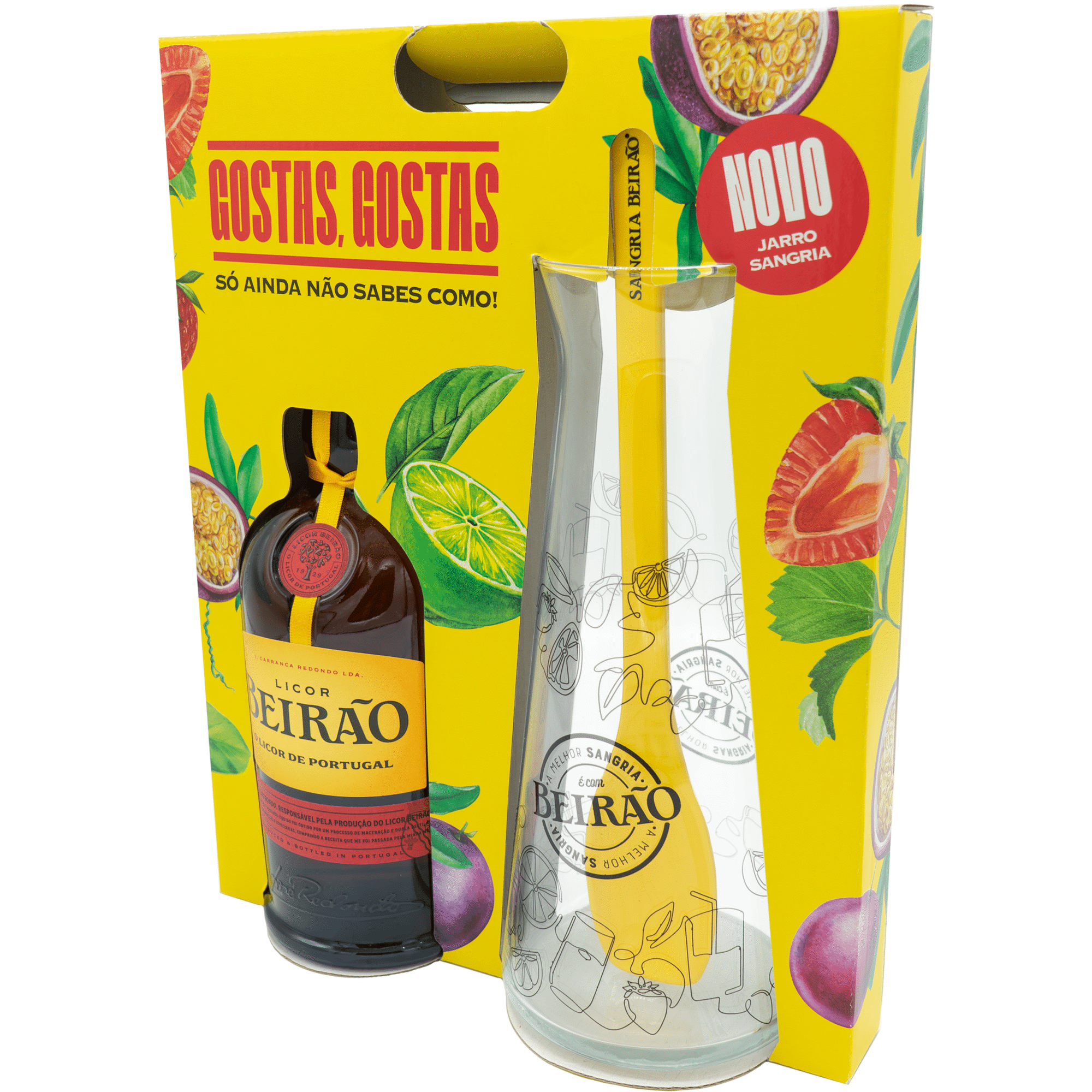 Licor Beirão com Jarro e Colher para Sangria