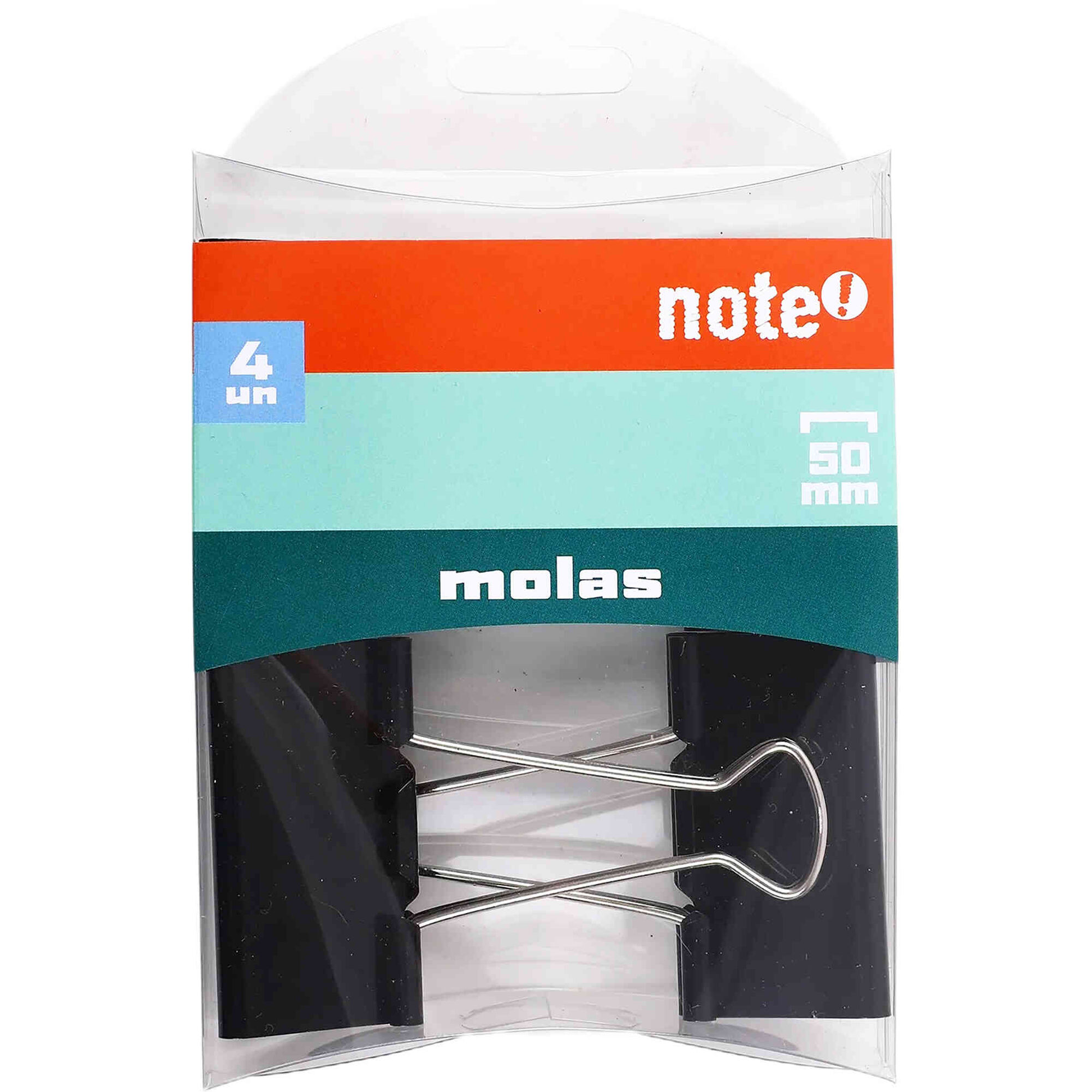 Conjunto 4 Molas 50mm Pretas Note!