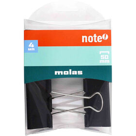 Conjunto 4 Molas 50mm Pretas Note!