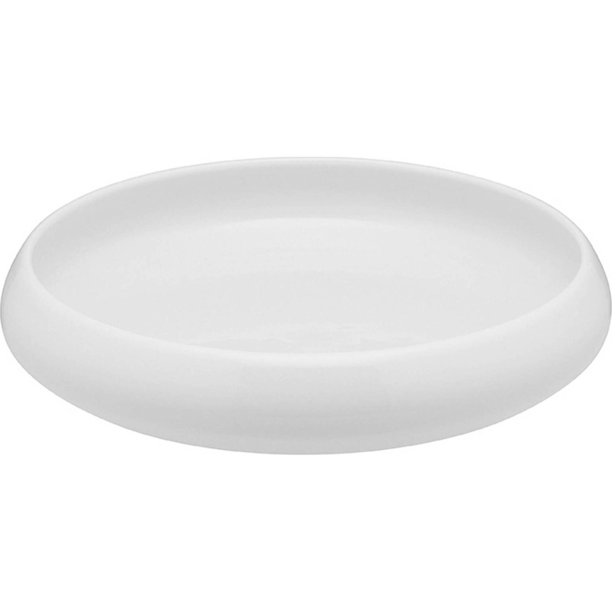 Prato Cocotte de Porcelana Branco Gourmet Blanc Sable Guy Degrenne