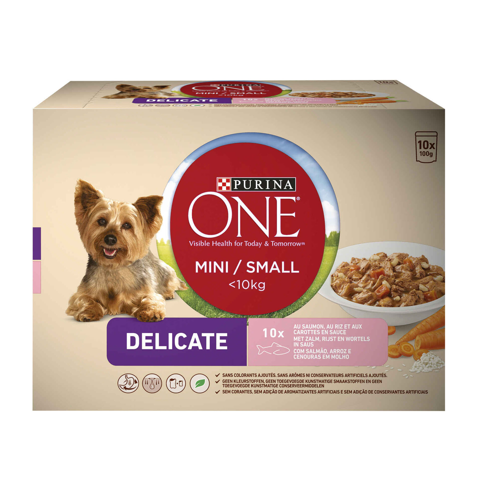 Comida Húmida para Cão Mini Delicate Salmão Comida Húmida para Cão Mini Delicate Salmão