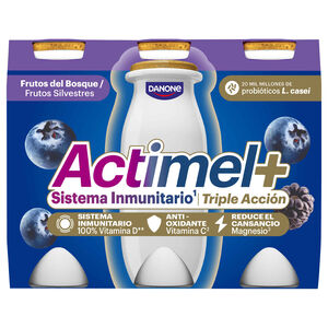 Iogurte Líquido Defesa Frutos Silvestres Tripla Ação Actimel Danone