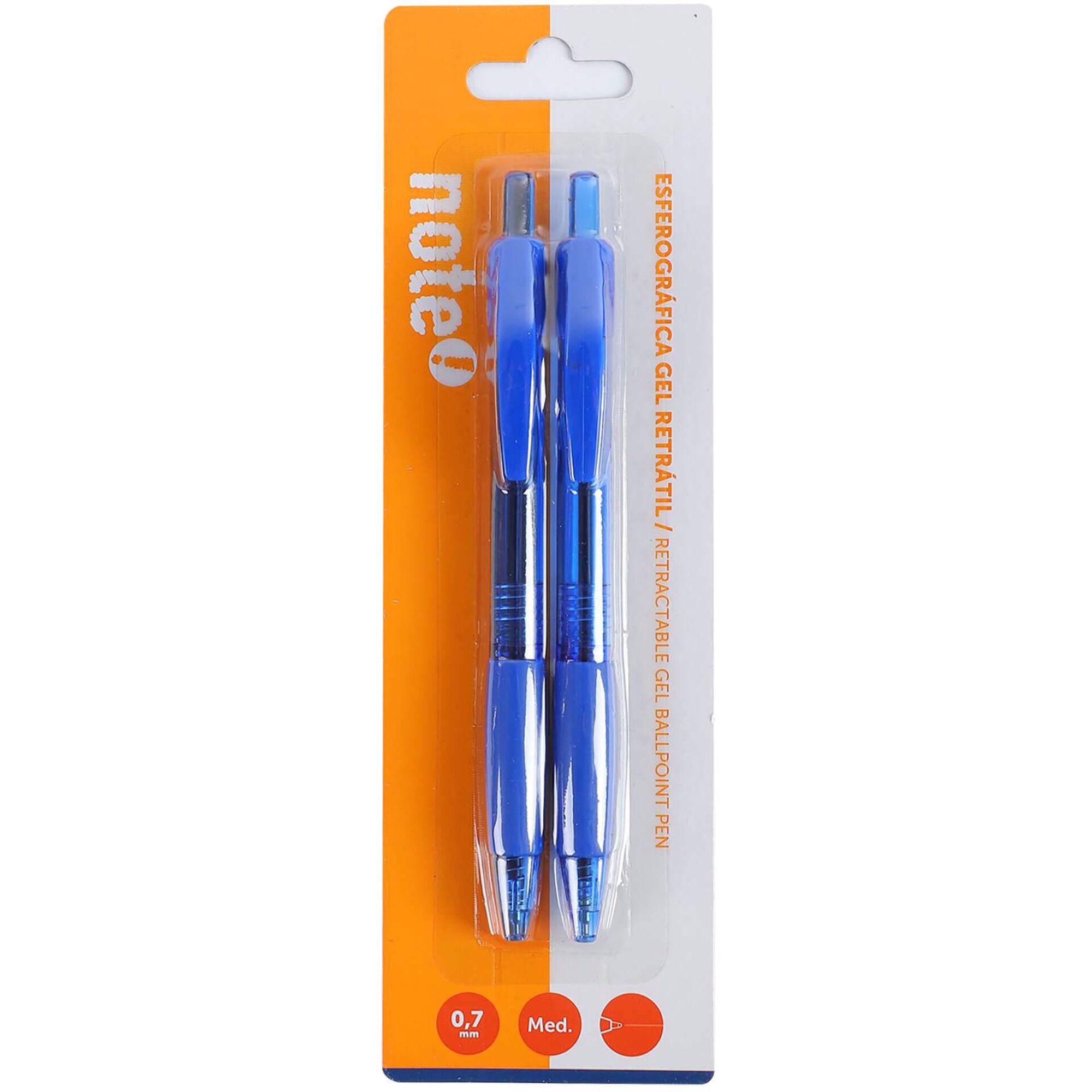 Esferográfica Retrátil 0,7mm Azul