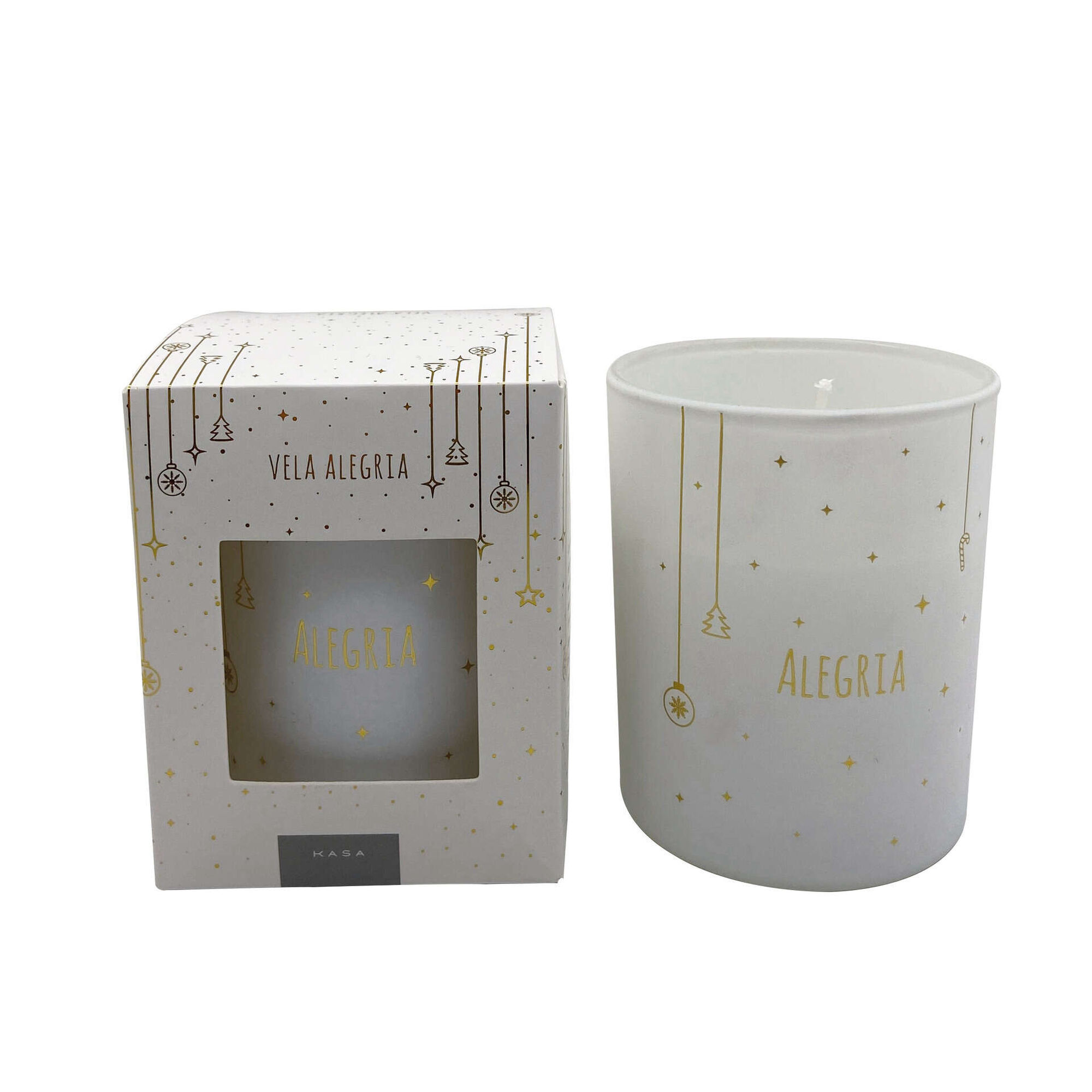 Vela em Copo 165g Branca Alegria