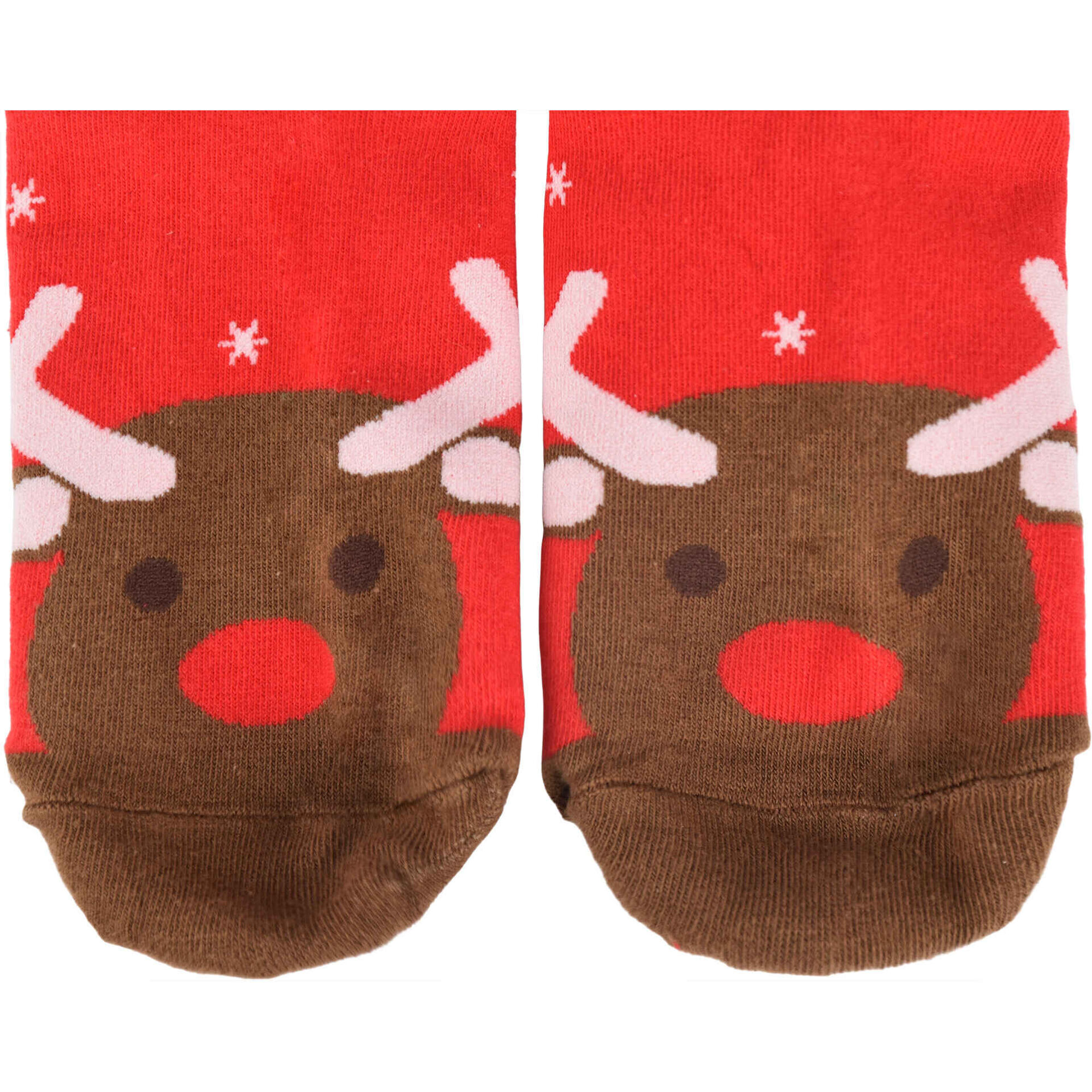 Conjunto 2 Pares Meias Natal Bazar&atilde;o