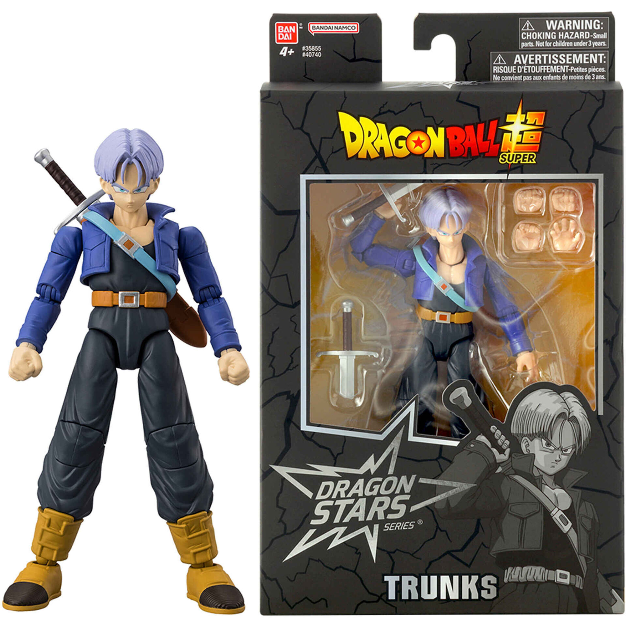 Dragon Ball - Figura Dragon Stars Series - Trunks