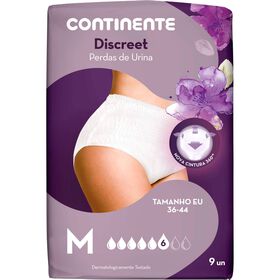 Cuecas Incontin&ecirc;ncia Dicreet M Continente
