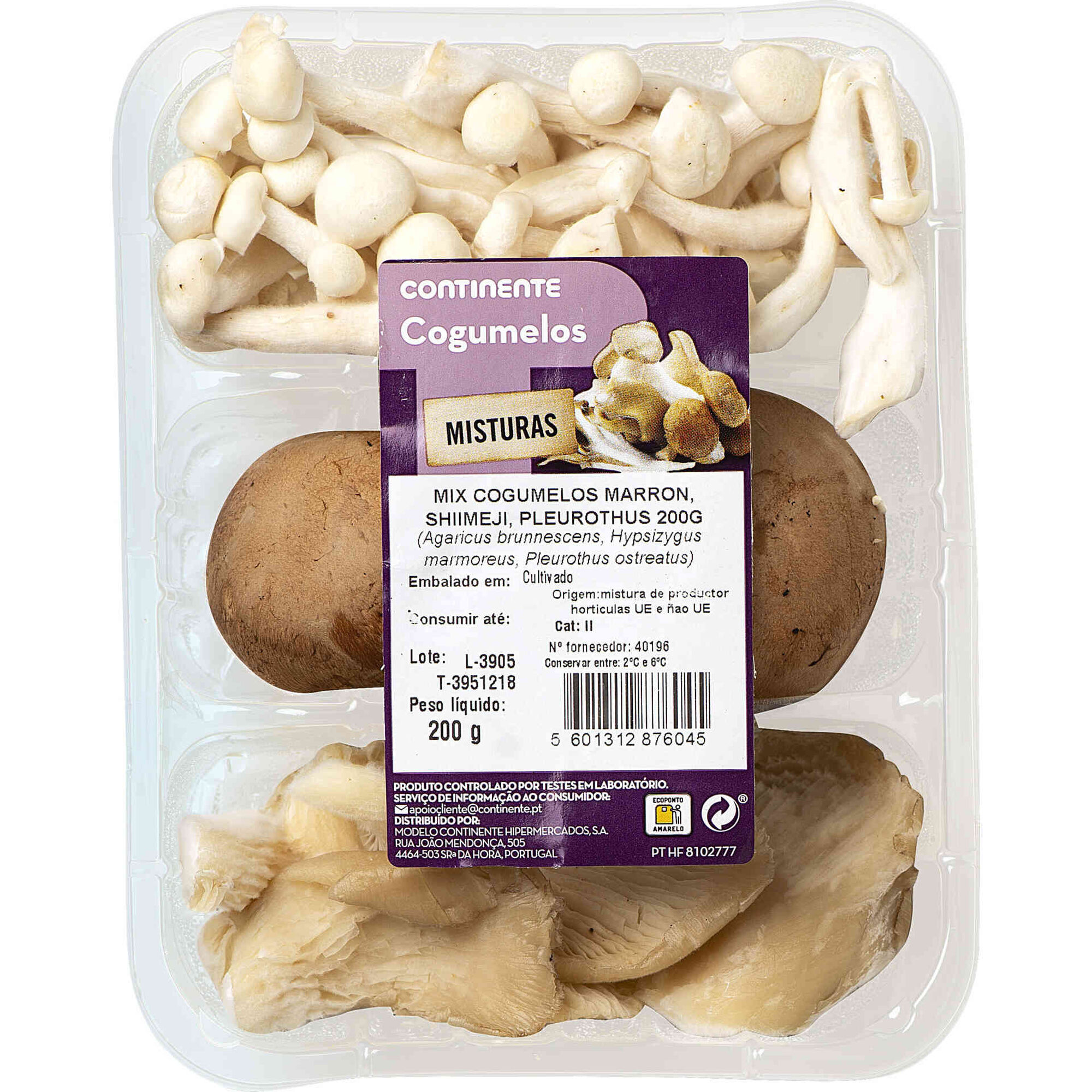 Mix Cogumelos Marron, Shimaje e Pleurothus Frescos Mix Cogumelos Marron, Shimaje e Pleurothus Frescos