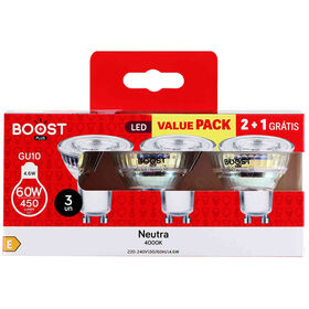 Lâmpada LED GU10 4000K 64W