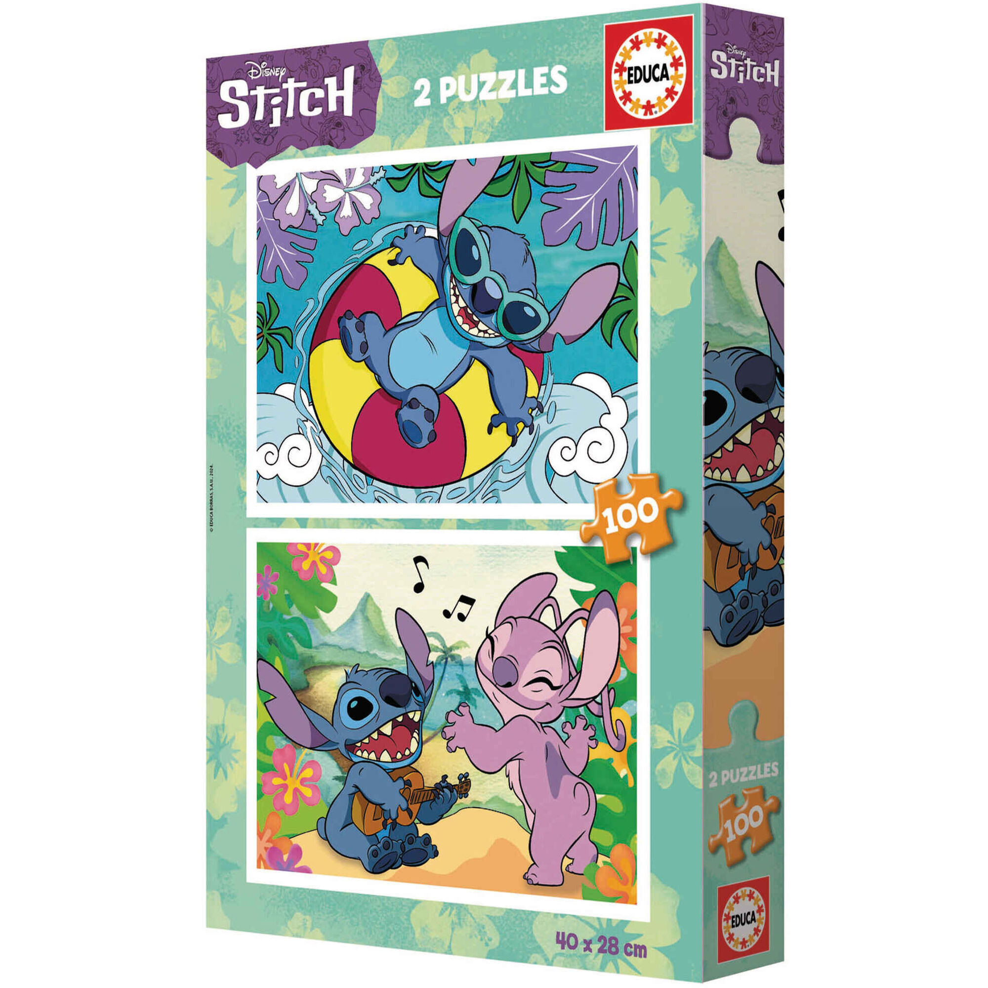 Educa - Puzzle Stitch 2x100 Pe&ccedil;as