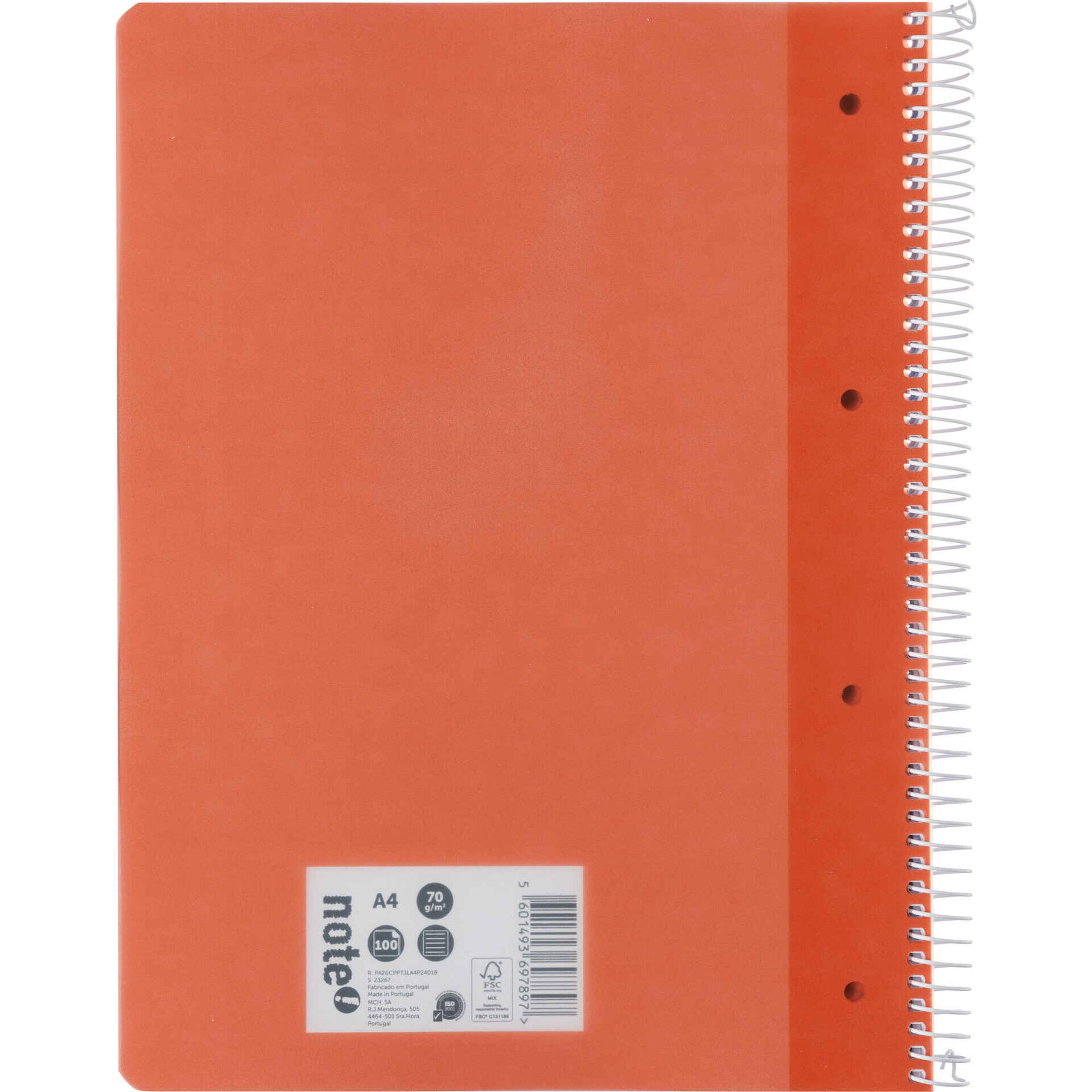 Caderno Espiral A4 Pautado