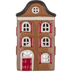 Casa Cerâmica 20cm Castanha