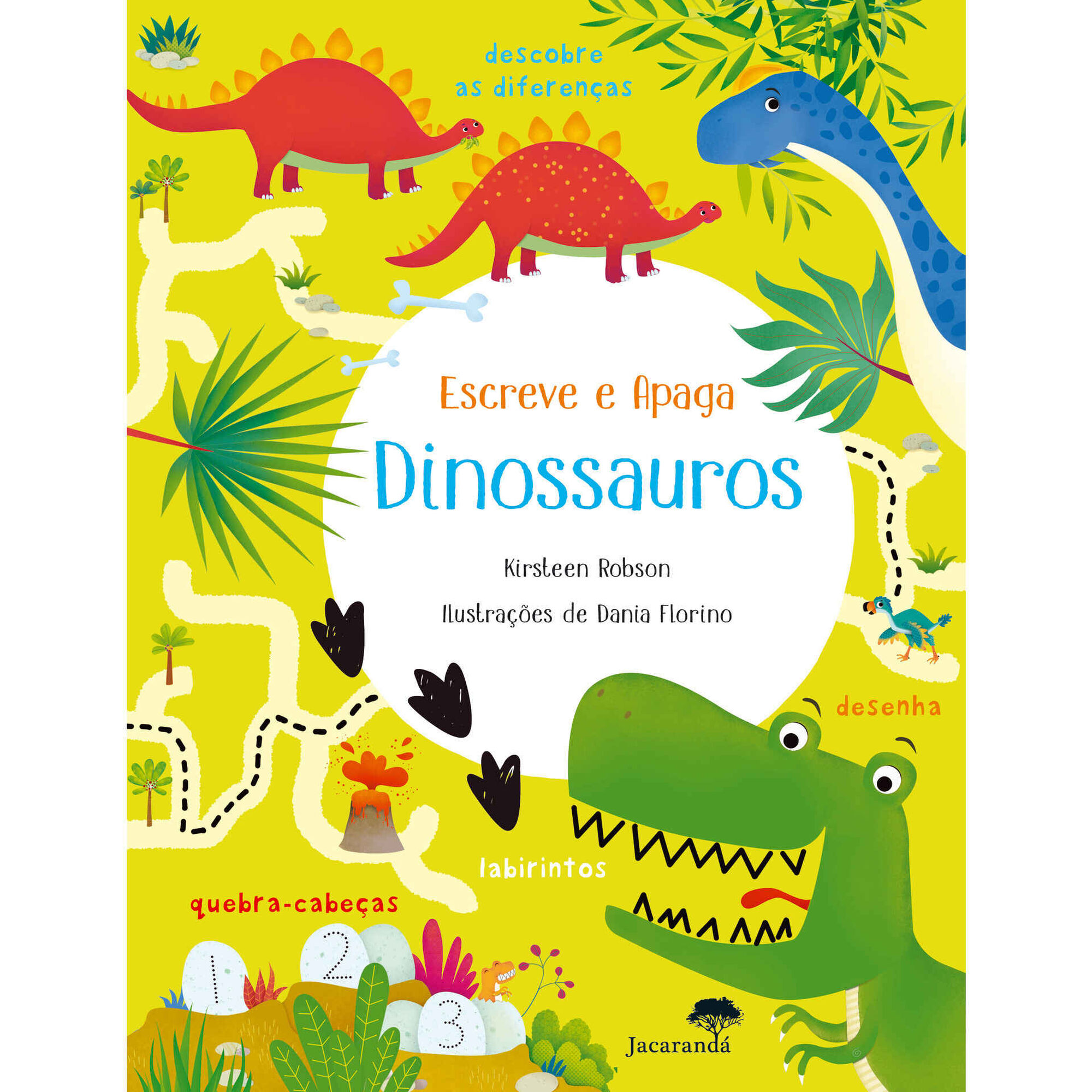 Escreve e Apaga - Dinossauros
