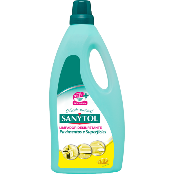 Lava Tudo Desinfetante Limão Sanytol