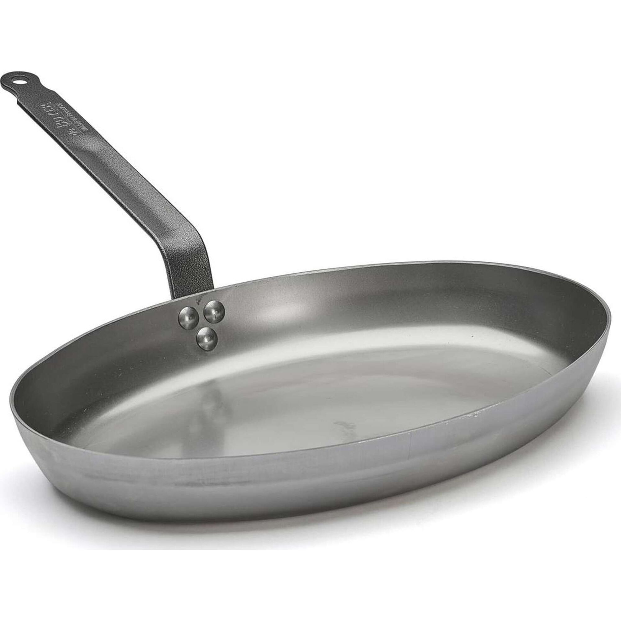 Frigideira Oval A&ccedil;o Carbono 36 cm Carbone Plus deBuyer
