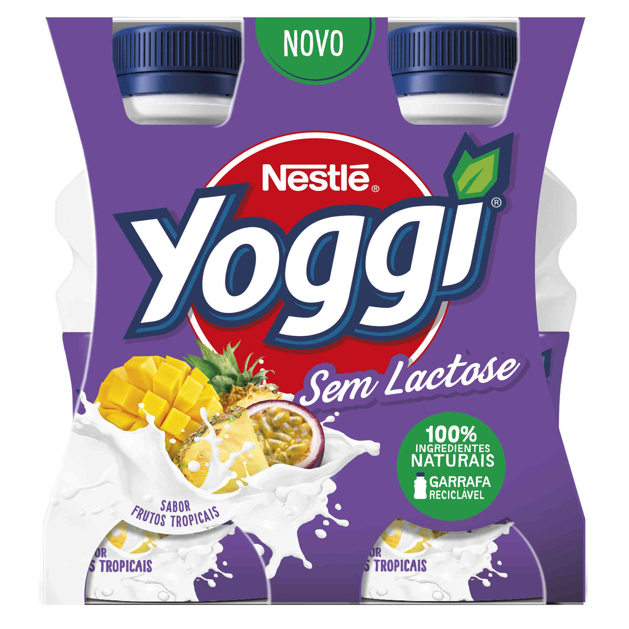 Iogurte Líquido Frutos Tropicais sem Lactose
