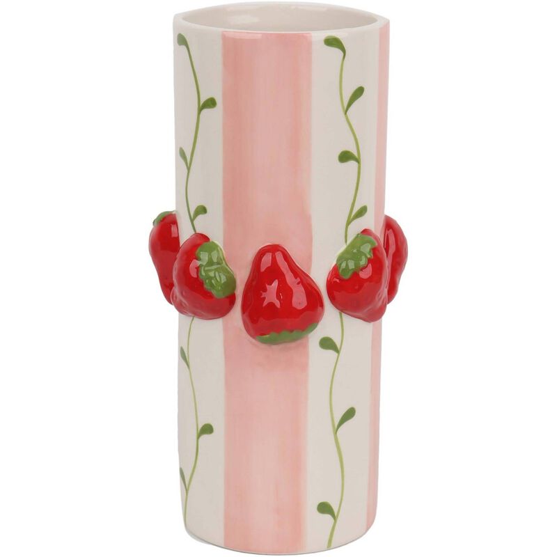 Jarra Riscas Rosa com Morangos Kasa