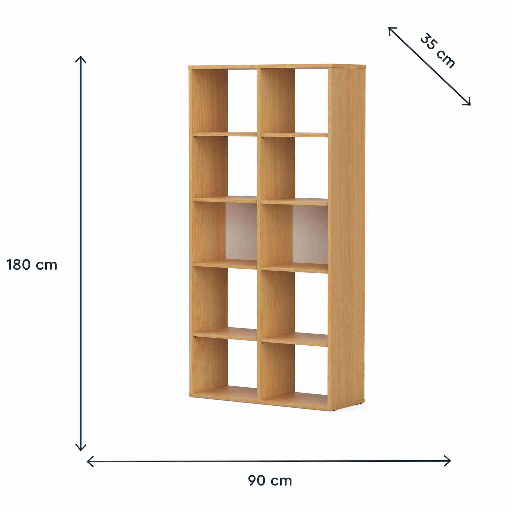 Estante 90x35x180 Natural Play