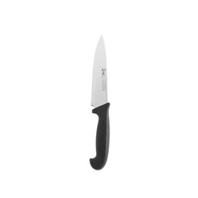 Faca Cozinha 15cm Cabo Pl&aacute;stico Preto Essencial Kasa