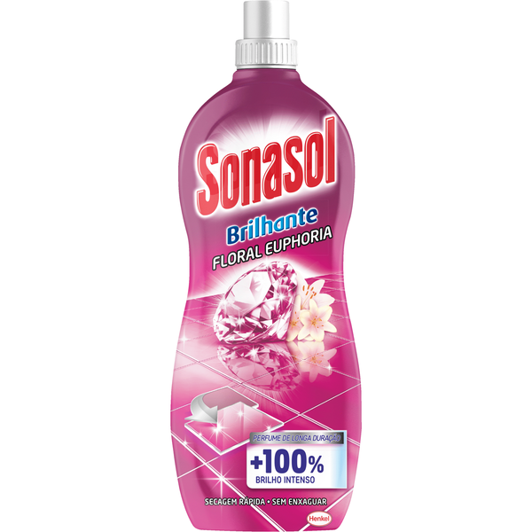 Lava Tudo Líquido Brilhante Efeito Reparador Floral Sonasol