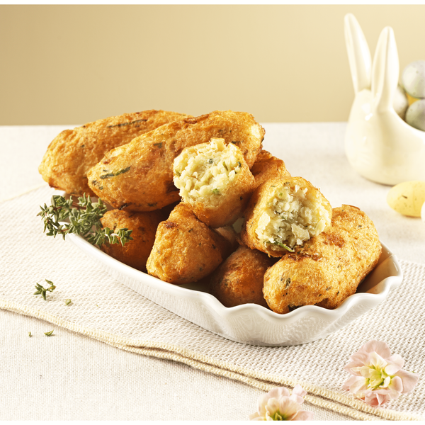 Pastel de Bacalhau Frito no Forno Cozinha Continente (Entregas para a Páscoa)