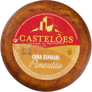 Queijo de Vaca Curado Pimentão Castelões