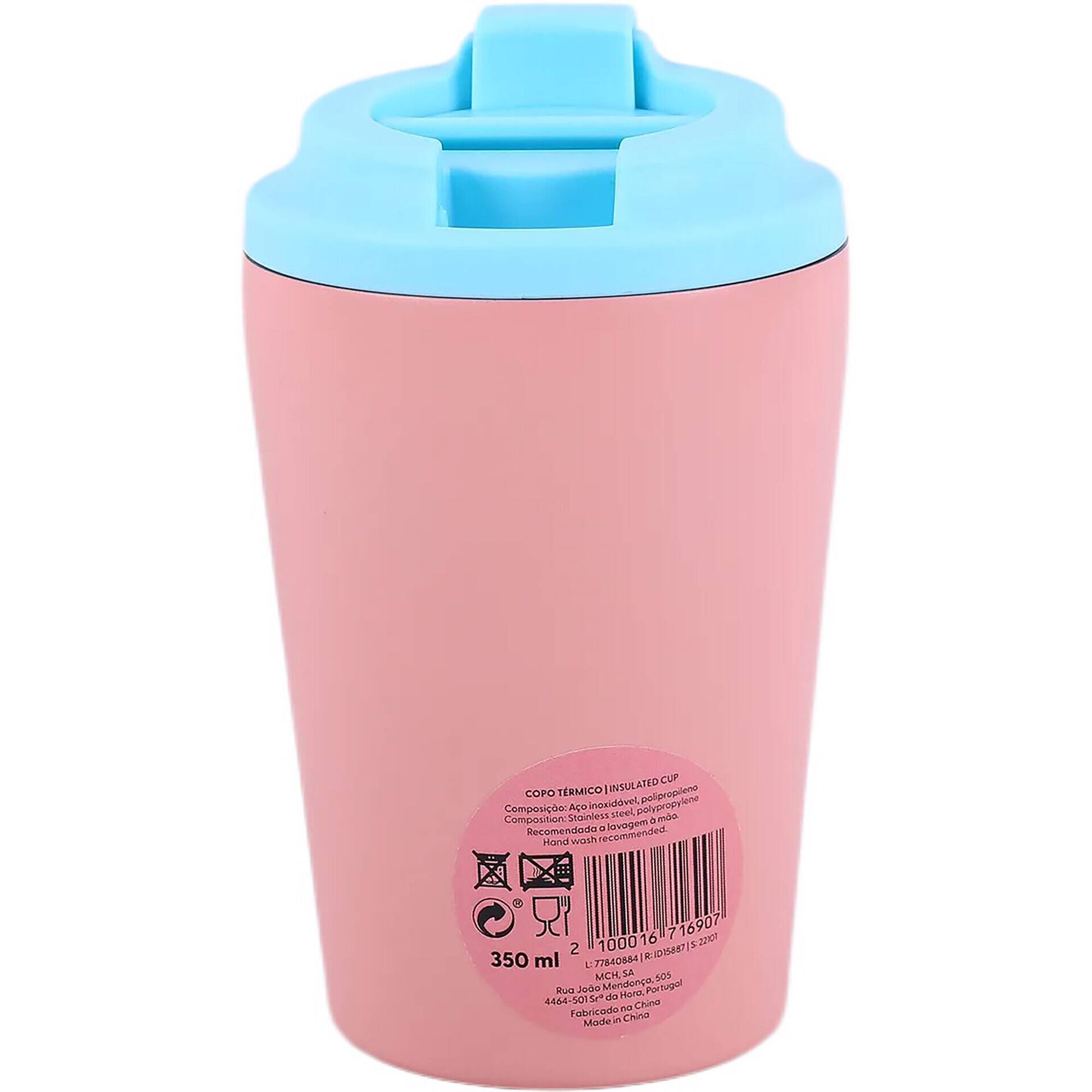 Copo T&eacute;rmico Inox 350ml Cap&iacute;vara