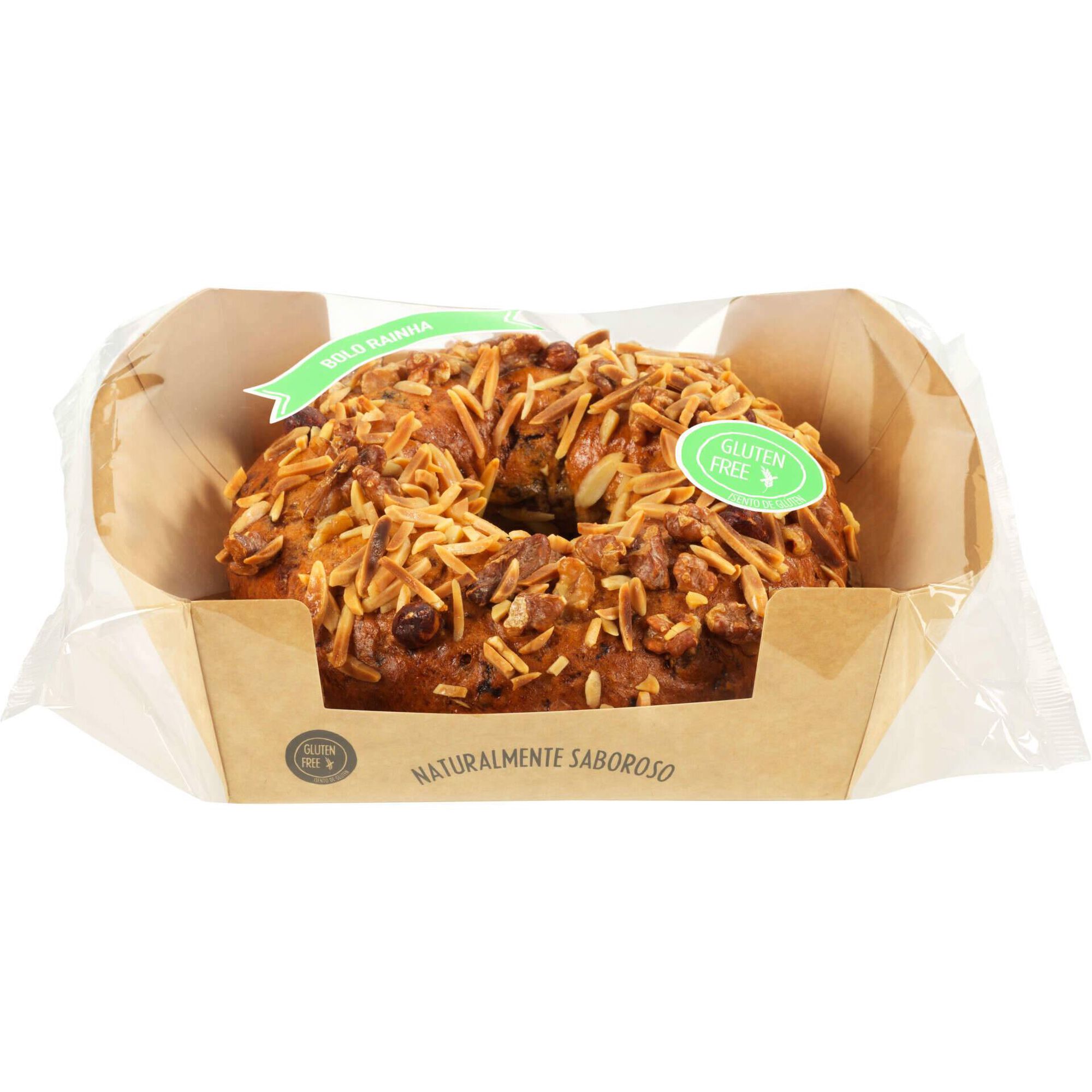 Bolo-Rainha sem Glúten