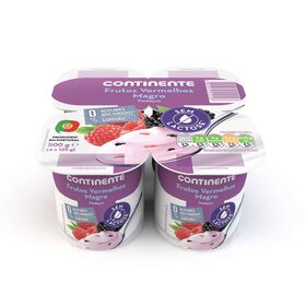 Iogurte Pedaços Magro Frutos Vermelhos sem Lactose Iogurte Pedaços Magro Frutos Vermelhos sem Lactose
