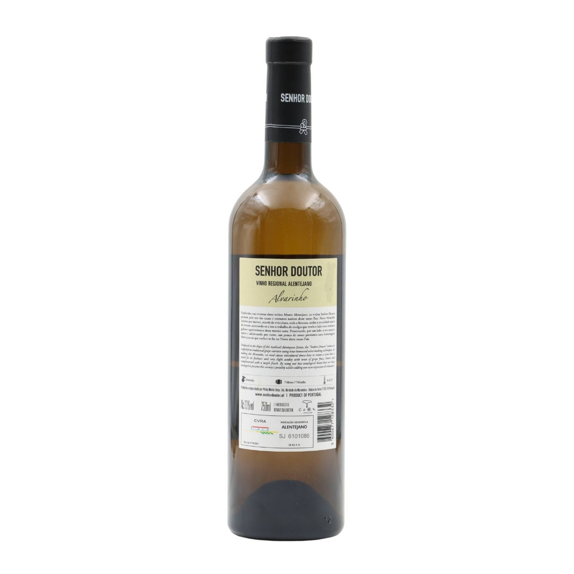 Senhor Doutor de Evoramonte Alvarinho Alentejano Vinho Branco