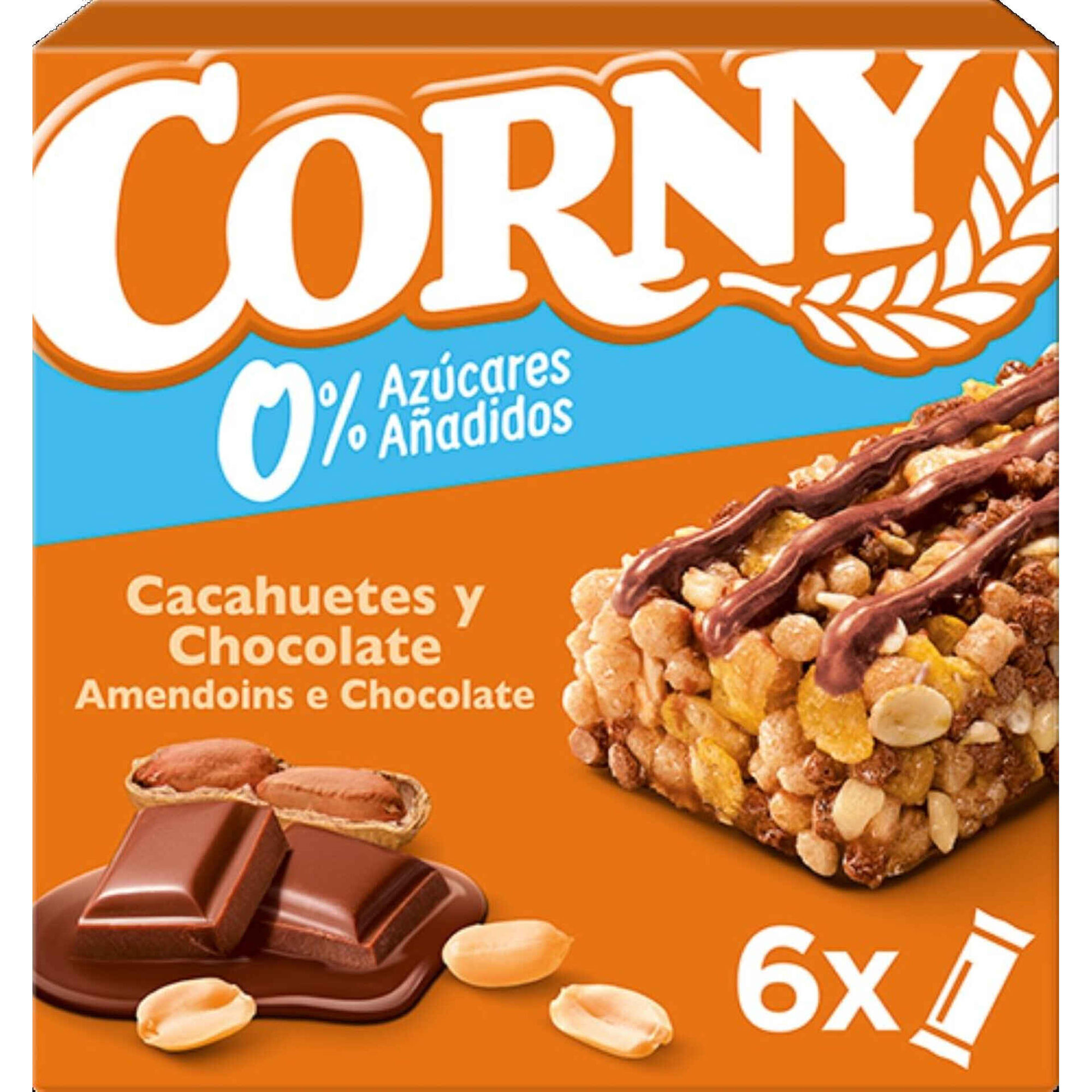 Barras de Cereais Chocolate e Amendoim sem Açúcar Barras de Cereais Chocolate e Amendoim sem Açúcar
